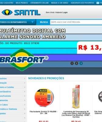 Imagem: Santil Estreia no E-commerce