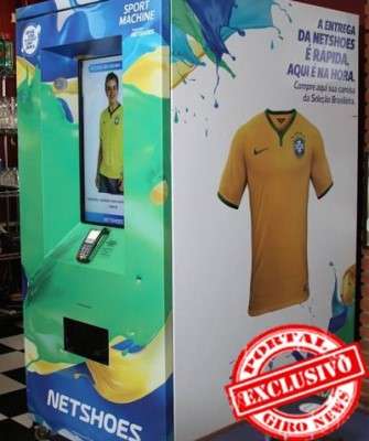 Imagem: Netshoes Pretende Ampliar Mix de Vending Machines