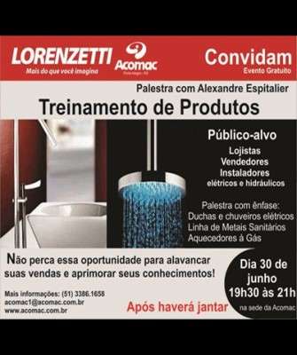 Imagem: Palestra Gratuita na Acomac