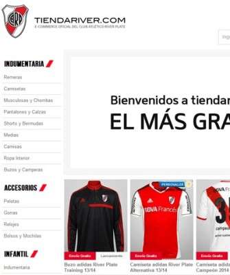 Imagem: Netshoes Lança Loja Virtual do River Plate