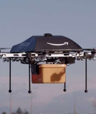 Imagem: Teste de Drones da Amazon