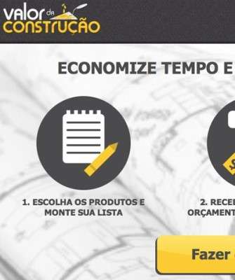 Imagem: Plataforma Compara Preços de Materiais de Construção