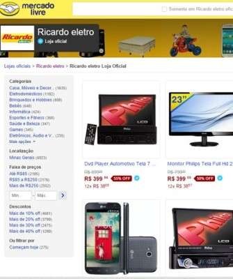 Imagem: Ricardo Eletro Comemora Parceria