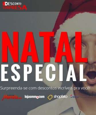 Imagem: Desconto Surpresa Reúne Ofertas Para o Natal