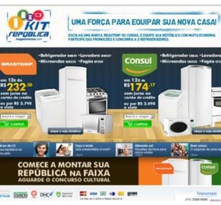 Imagem: Magazineluiza.com Lança Kit República