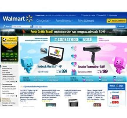 Imagem: Walmart.com.br Festeja 2 Anos com Prêmios no Twitter