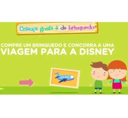 Imagem: Magazineluiza.com Sorteia Viagem à Disney