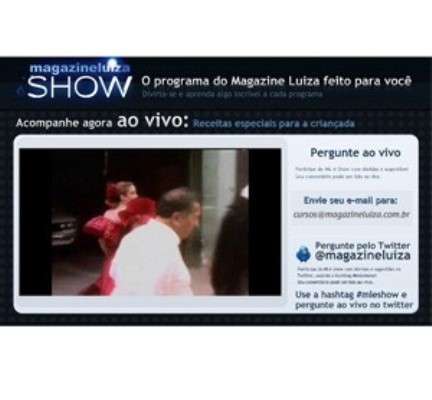 Imagem: Magazineluiza.com - Programa Interativo na Web