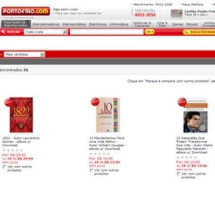 Imagem: Pontofrio.com.br Aposta em Material Escolar