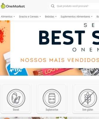 Destaque OneMarket Desfruta do Potencial de Itens Saudáveis