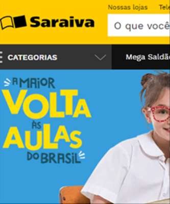 Destaque Saraiva Destaca Acervo de 90 Mil Livros em Campanha